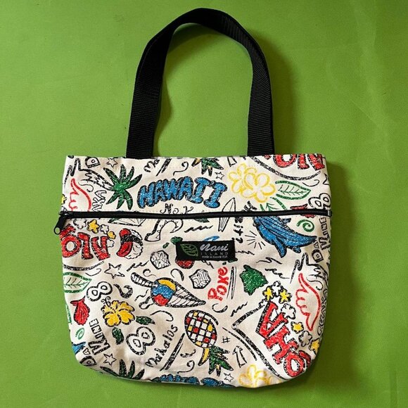 Other Handbags - Nani Island Hawaiian Small Food Poke Tote Zip‎ Pocket Bag